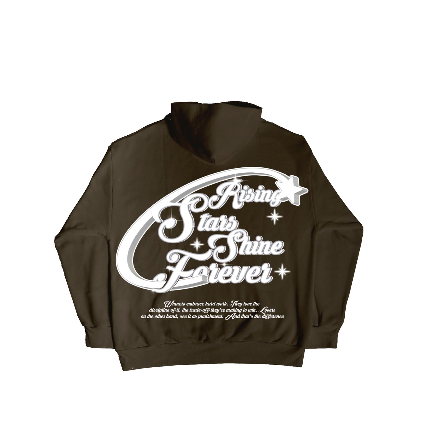 Rising Star Brown Zip-Up "The Pistol Star"