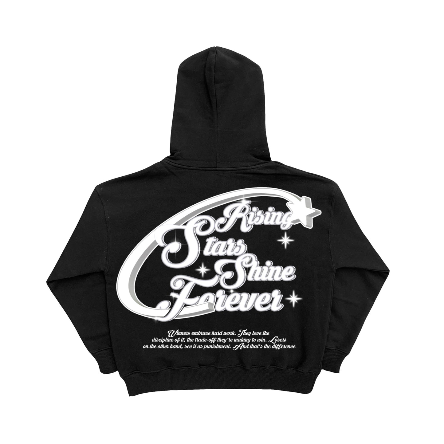 Rising Star Black Zip-Up "The Black Star"
