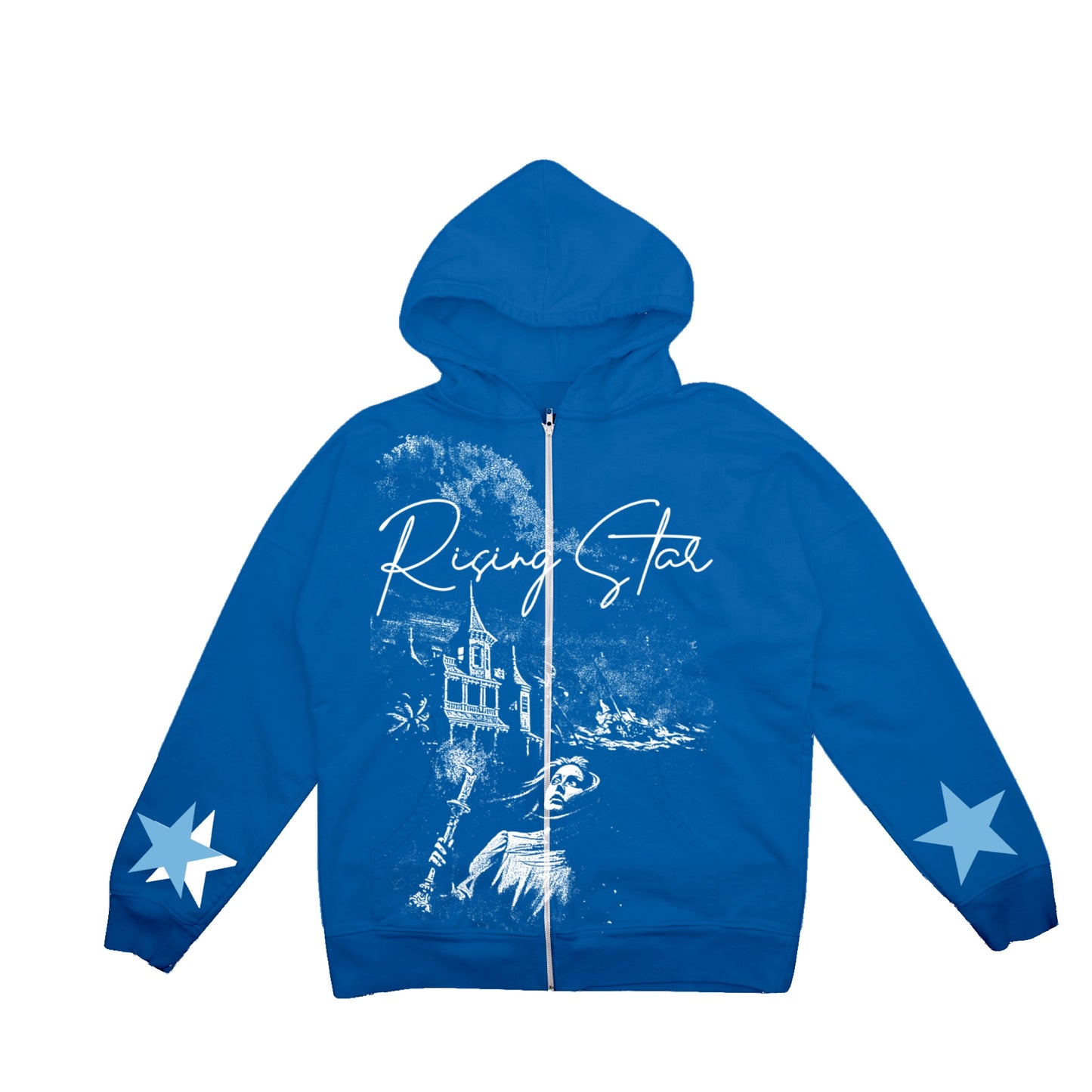 Rising Star Blue Zip-Up "Rigel"